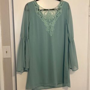 KORI America teal women’s M dress
